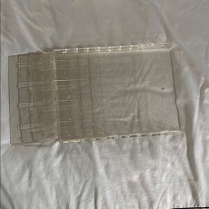 Clear Acrylic Earring Storage/Display Stand